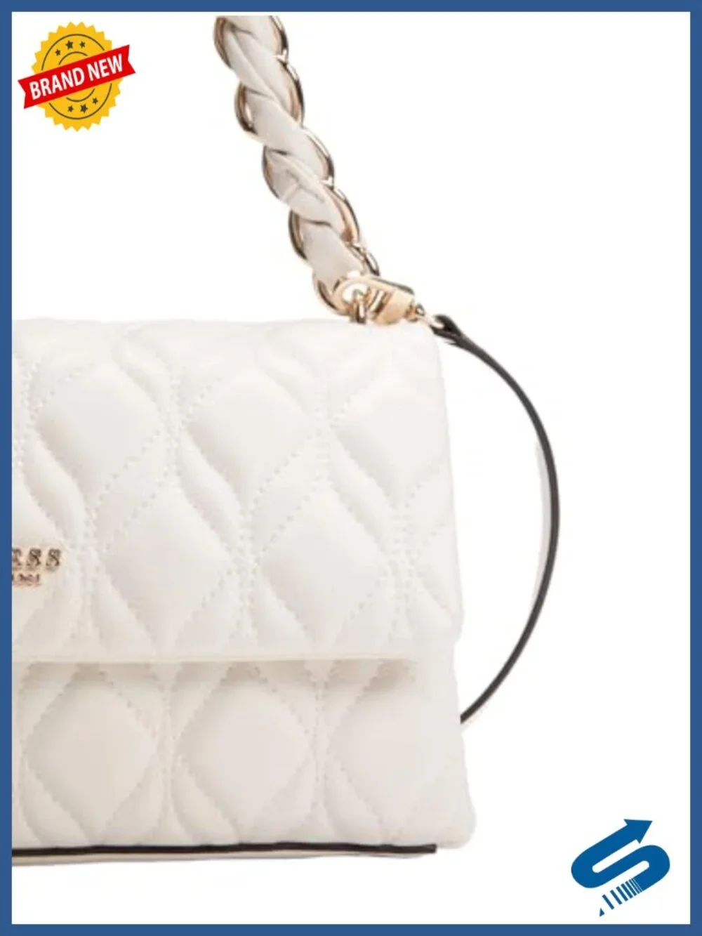 Polyurethane Flap Crossbody Bag with Card Slots